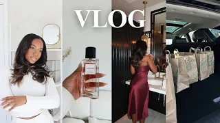 VLOG| new hair, office clean with me and home decor haul | Octavia B