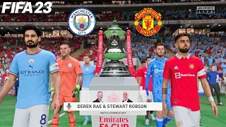 FIFA 23 | Manchester City vs Manchester United - The Emirates FA Cup Final 2022/23 - PS5™ Full Match