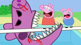 Peppa Pig Zombie has Moved into Pig house | Peppa Pig Funny Animation