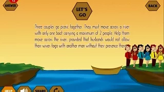 River Crossing Ultimate - How to solve chapter 5 (River IQ Crossing Logic 4)