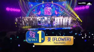 JISOO FLOWER 9TH WIN (INKIGAYO TRIPLE CROWN)🥀