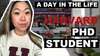 A Day in the Life of a Harvard PhD Student