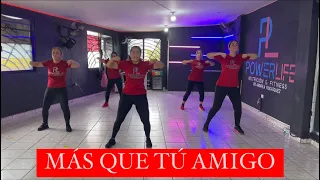 MÁS QUE TÚ AMIGO (REMIX) - Dj braian mix / coreografía / zumba/ baile fitness