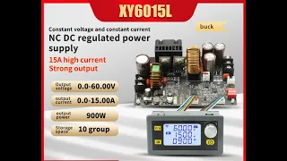 Лабораторний блок живлення ⚡на 900 W для зарядки акумуляторів. ⚡Модуль XY6015L 0-60V 15A