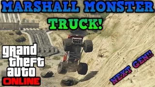 MARSHALL MONSTER TRUCK!! - Gta 5 Online Next Gen! (Xbox One)