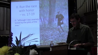 Sermon Video: Pastor Randy Powell - Finish the Race, Acts 20:13-24