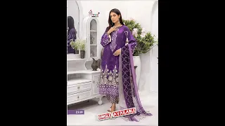 Shree Fabs Sana Safinaz Exclusive Collection Vol 2 Pakistani Suit | #alayeshatextile