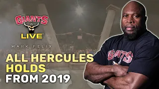 Mark Felix | The Grip Godfather | All Hercules Holds from 2019