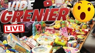 Vide Grenier Live - Bourse aux jouets, JV, jouets et une console COLLECTOR portable en boite 🤩