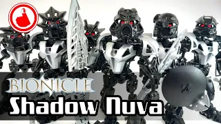 Lego Bionicle Review: Shadow Toa Nuva. Tahu, Lewa, Kopaka, Gali, Onua and Pohatu...but evil!