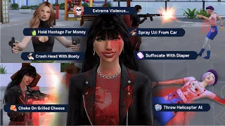 Watch my Sims Become Serial Killers | Sims 4 EXTREME VIOLENCE MOD !!!