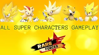 Sonic Forces Speed Battle: ALL SUPER CHARACTERS GAMEPLAY