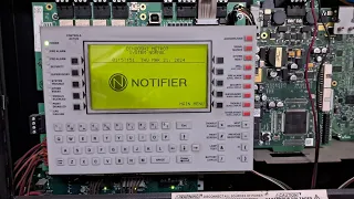 Notifier Fire alarm panel ! Notifier Fire alarm panel Timer