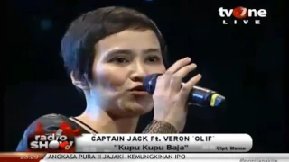 Kupu Kupu Baja Song Captain Jack Live at Radio Show TVOne