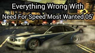 Everything Wrong With Need For Speed Most Wanted in about 22 minutes or less (2018 version)