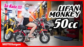 Lifan Monkey 50 đánh giá xe kèm giá bán tại Việt Nam