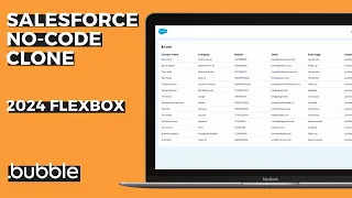 How To Build A CRM Like Salesforce With No-Code Using Bubble (2024 Flexbox)