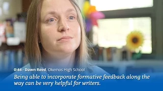 Dawn Reed on summative vs. formative assessment in writing instruction