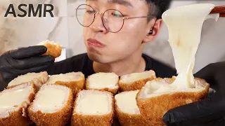ASMR MUKBANG 꾸덕꾸덕 치즈돈까스 | CHEESE PORK CUTLET COOKING & EATING SOUNDS!
