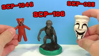 Making SCP-106, SCP-035 and SCP-1048 with Clay