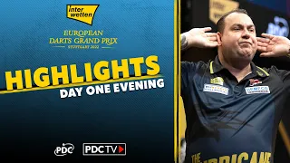 RAW PASSION! Day One Evening Highlights | 2022 European Darts Grand Prix