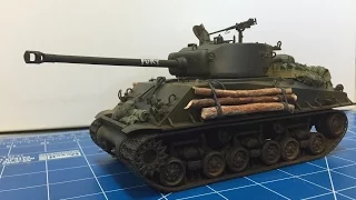 Tamiya's  M4A3E8 Sherman complete build and review  Kit 35346