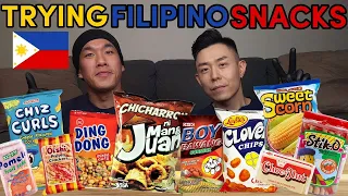 TRYING POPULAR FILIPINO SNACKS |먹방| 吃播 | Which Ones Are Our Favourites? | LaterTofuEats