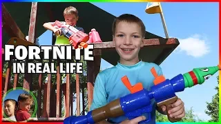 Fortnite Battle Royale In Real Life!