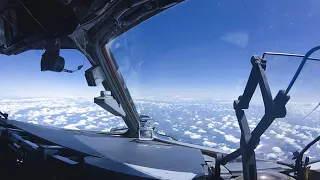 McChord C-17 Go Pro - AR, Insane Low Level, Tac Descent!