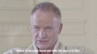 Sting Discusses DUETS - Stolen Car with Mylène Farmer (French)