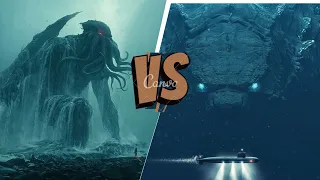 Cthulhu VS Godzilla VS El Gran Maja VS The Bloop VS kraken