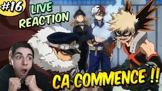 LE RATTRAPAGE COMMENCE !! LIVE RÉACTION FR + AVIS A CHAUD MY HERO ACADEMIA SAISON 4 EPISODE 16