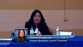 Pawnee Business Council Special Meeting