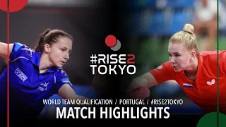 Stephanie Loeuillette/Yuan Jia N. vs Olga V./Yana Noskova | 2020 World Team Qualification (R32)