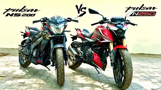 New Pulsar NS200 Vs New Pulsar N250 Detailed Compariosn : Which One is Better ? N250 Vs NS200