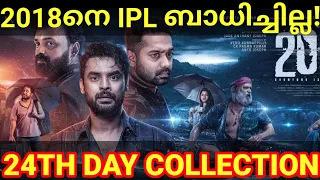 2018 Sunday Boxoffice Collection |2018 24th Day Kerala Collection #2018 #TovinoOtt #2018Collection