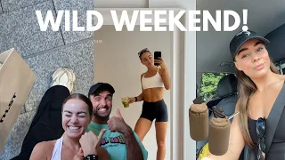 VLOG | Spend the ENTIRE weekend with me, LA prep, work, podcast, food, gym and literally everything!