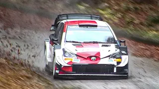 ACI Rally Monza 2021 - Rovanpera / Halttunen Testing Toyota Yaris WRC Plus [HD]