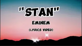 Eminem - Stan ft. Dido (Lyrics Video)