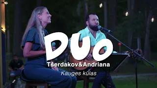 Kauges külas. Duo Tserdakov&Andriana "Curly Strings" cover.