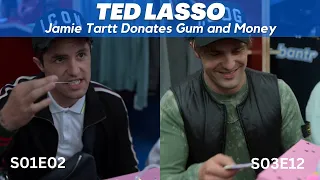 Ted Lasso | Jamie Tartt Puts Gum and Money in Box | 1x2, 3x12