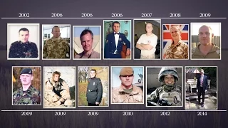 British troops in Afghanistan 2001-14: 13 lives remembered