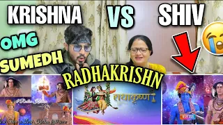 Shocking REACTION 🥺 RadhaKrishn : KRISHNA VS SHIV FIGHT SCENE | Sumedh Fight Scene | SIDz TV