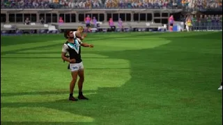 AFL Fremantle VS Port Adelaide Highlights R16 2022 AFL Evolution 2