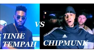 Chipmunk vs Tinie Tempah Beef All The Sends !!!