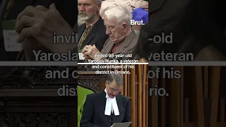 The Canadian parliament accidentally paid tribute to a former Nazi.