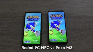 Xiaomi Redmi 9C NFC vs Poco M3: Comparison - speed test and camera comparison