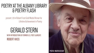 Poetry at the Albany Library - Gerald Stern introduced by Robert Hass