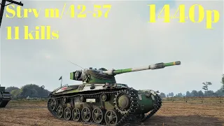 Strv m/42-57  3k Dmg  11 kills