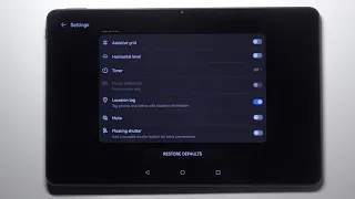 How to Restore Camera Settings on HUAWEI MatePad 11 - Reset Camera